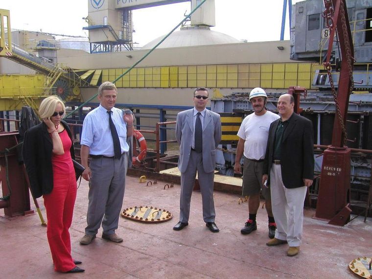 Industrial port visit