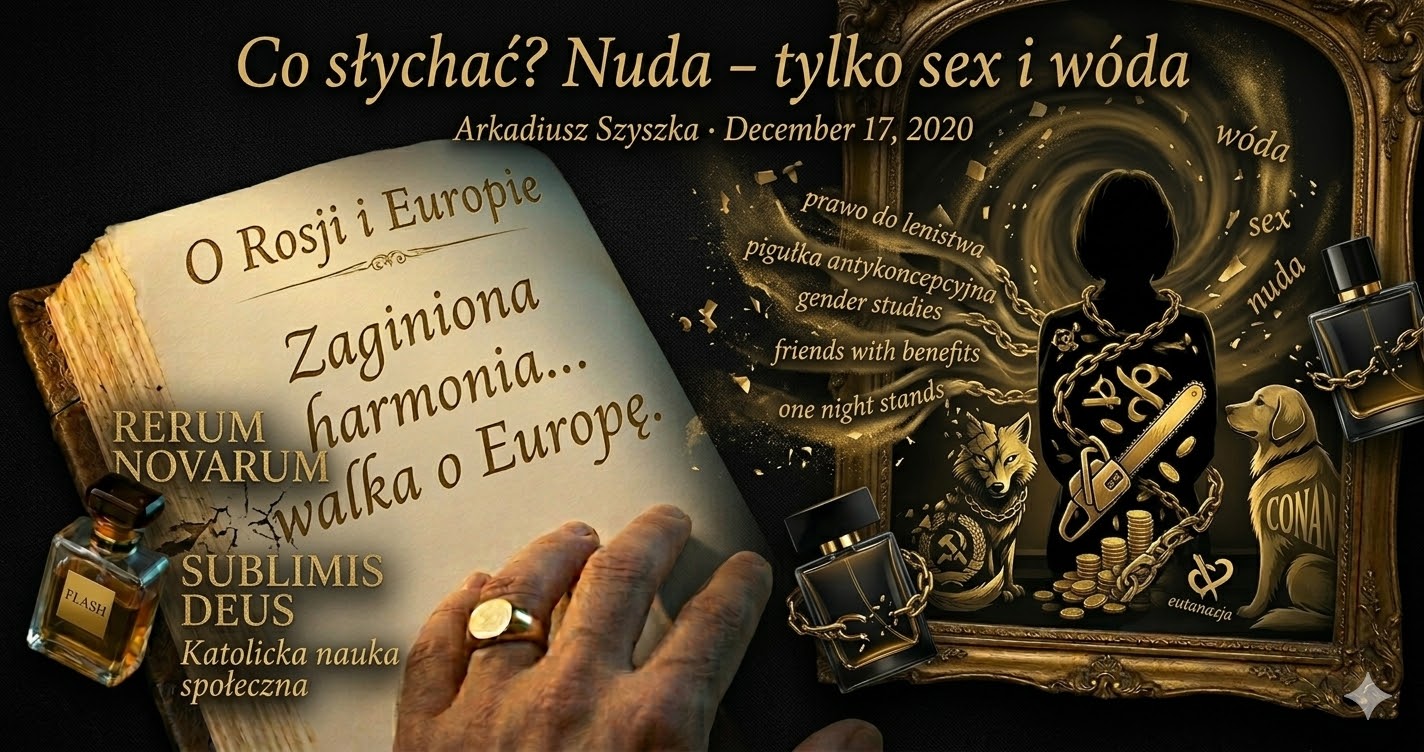 What's New? Nothing Much — Just Sex and Vodka